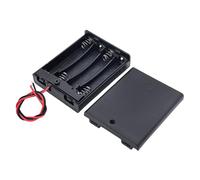 BELOWSYALER 6V Spring Power Battery Box Holds 4 3A Cells Integrated Switching And Preinstalled Wiring High Strength ABS Battery Case