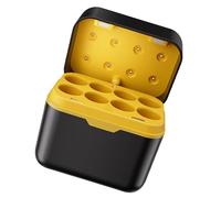 BELOWSYALER ABS Fast Charging Case 8-Slot For Rechargeable Batteries With Overcharge & Lights Charger For Toys/Remotes