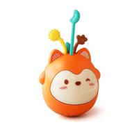 BELOWSYALER Baby Musical Cartoon Wobble Toy for Sensory Development Teething Relief and Calming Teething Toy for Toddler Boy Girl