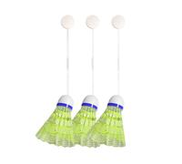 BELOWSYALER Badminton Training Device, Telescopic Elastic Rod Trainer, Study Rebounds Power Base Practicing Set for Badminton