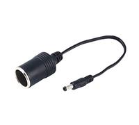 BELOWSYALER Car Male/Female Socket To 5.5mm X 2.1mm Plug Adapter For Car Charger UPS Battery Backup Charger Cable