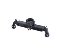 BELOWSYALER Car Phone Holder Base Car Phone Stand with Double 17mm Ball Head Adapter 1/4in Female Joint Extension Connector Base