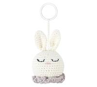 BELOWSYALER Cartoon Cotton Dolls Toy Cute Close Eyes Bunnies Backpack Pendant Korean Keychain Birthday Gifts For Boys And Girls Animal Dolls Toy For Girls