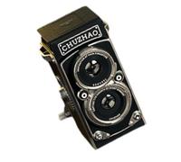 BELOWSYALER Classical Small Digital Camera 12MP CMOS Sensors Double Lens Vintage Video Recorder Camera Toy for Travel and Fun Gifts