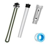 BELOWSYALER Complete Hot Water Heater Repair Set for Motorhome Includes Heating Component Socket Wrench and PTFE Tape 520900 520789 232794 Motorhome Water Heater Maintenance Set