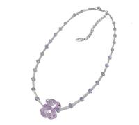 BELOWSYALER Cute Resin Bear Pendant Necklace Statement Choker Chain Sweetheart Chain Party Jewelry Gift Pendant Necklace