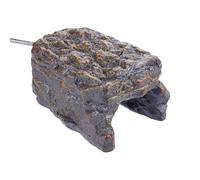 BELOWSYALER Decorative Heating Stand Adjustable Temperature Control and Simulated Bark for Parrots Rest Area and Climbing Activity Heating