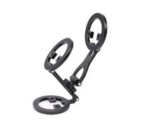 BELOWSYALER Double Side Phone Mount with Cold Shoe Adapter 1/4 3/8 Thread Holder for Content Creators Live Streamers Mount Metal