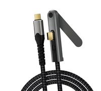 BELOWSYALER Fast Speed USB C Cable 100W Fast Charging 20Gbps Data Sync and Adjustable Phone Stand Usb C Video Cable