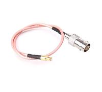 BELOWSYALER For LAN Devices Coax Cable Assembly 12inch RF Coaxial Cables 50OHM BNC Female To MCX Male RG316 Pigtail Cable Connectors Female Plug Adapter Male Terminals Cable Wire Butt Screw