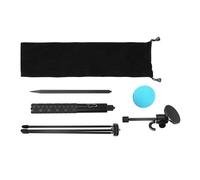 BELOWSYALER Golfs Phone Tripod Mount Adjustable Height Aluminum Telescopic Poles Golfs Swing Training Accessories