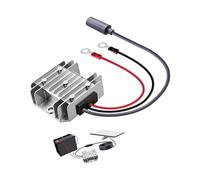 BELOWSYALER Heavy Duty Power Adapter DC12V-24V to 30V 3.5A Voltages Converter for Device Waterproof Design Cold Press Wire Waterproof