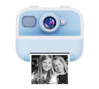 BELOWSYALER Kids Instantly Print Digital Camera Built In Printer 1080P Video Instantly Camera Toy For Children Outdoor Adventure