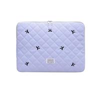 BELOWSYALER Laptop Sleeve Lovely Laptop Case Travel Carrying Laptops Bag Colorful Bows Laptops Protective Cover for 15-17in Notebook Computer Protect Case Pouch