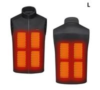 BELOWSYALER Lightweight Heated Vest For Women Men USB Electric Thermal Winter Coat Warming For Outdoor Work USB Heated
