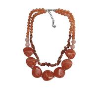 BELOWSYALER Modern Geometric Designs Acrylic Layer Necklace Suitable for All Season and Occasions Irregular Acrylic Necklace