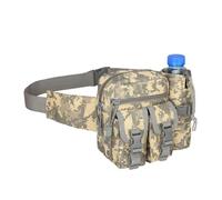 BELOWSYALER Multifunctional Bum Bag With Water Bottle Holder Waist Bag Tacticals Waist Pack For Hiking Running Camping Cycling