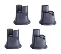 BELOWSYALER Not Slip Furniture Leveling Pads Adjust Waterproof Zinc Alloy & Leg Protectors Set For Table Chair Stability Furniture Heightening Spacers