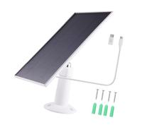 BELOWSYALER Outdoor Solar Power Supply 3W 5V Energy Efficient Charging Plate For Security Camera Durability PET Layer Panel Panel For Security Doorbell