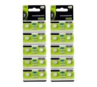 BELOWSYALER Pack Of 10/20 AG11 LR58 1.55V Alkaline Button Batteries Button Cell Battery Replacement For Toy Calculators Battery