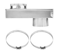 BELOWSYALER Periscopes Dryer Vent Pipe And Connector Set Enhances Airflows Prevents Blockage Easy Installation For Repairing Use Dryer Vent