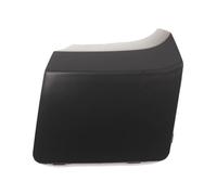 BELOWSYALER Premium Replacement Tow Hook Cover Unpainted for Right Bumper Position with Original Seal Compatible for 2011-2014 Vehicles 57731FG330 Tow Hook Cover