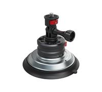 BELOWSYALER Quick Install Alloy Car Camera Holder Featuring 360 Rotate And Strong Suction For Stable On Vehicles Car Mount For Action Cameras