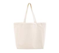 BELOWSYALER Shopper Tote Bag Shopping Bag Large Capacity Handbag White/Black/Beige/Purple/Rose Red/Green/Blue/Original Color Minimalist