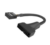 BELOWSYALER USB3.0 To USB 2.0 Conversion Cable 19/20Pin To 9 Pin For Motherboards Header Connection Front Panel Connectors