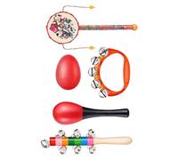 BELOWSYALER Vibrant Baby Rattle Shaking Toy Safe Infant Sensory Development Auditory Developmental Sand Hammer Toy