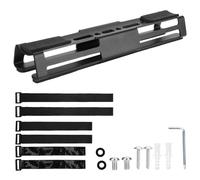 BELOWSYALER Zn Coated Steel Loudspeaker Bracket for Bicycles Compatibility with 36cm Circumference Sound Devices Metal Loudspeaker Belt for Cycle