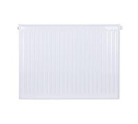 Belrad Radiator Type 21, Flat Universal Radiator with 6 Connections, Modern, Compact & Energy Saving, Wall Mountable, Ideal for Living Room, Bathroom and Guest Toilet, Flat Radiator, White, 600 x 1200