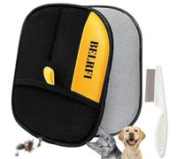 BELRFI Electrostatic Gloves Pet Hair - Reusable Pet Hair Removal Glove for Dog & Cat Hair Remover - Efficient Lint & Fur Cleaner Mitt for Furniture, Clothes, and Car