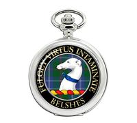 Belshes Scottish Clan Crest Full Hunter Pocket Watch