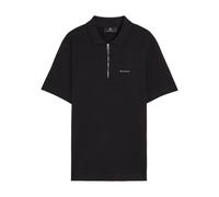 Belstaff Alloy Logo Stretch-cotton Polo Shirt - Black - L
