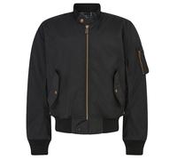 Belstaff Brecon Bomber Ultracore 8oz Waxed Cotton Moto Motorcycle Jacket Black