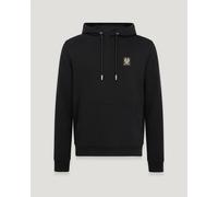 Belstaff Cotton Fleece Casual Hoodie Black