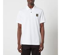 Belstaff Short Sleeve Polo Shirt White Size: SIZE M