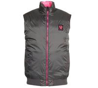Belstaff Flash Circuit Reversible Down Filled Men's Gilet Jacket - Granite Grey & Neon Pink - S