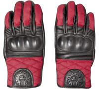 Belstaff Hampstead Motorcycle Gloves, black-red, size S for Men