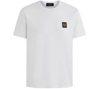 Belstaff Left Chest Patch Logo Regular Fit T-Shirt - White, White, Size S, Men White