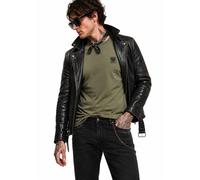 Belstaff London Retro Phoenix Logo Patch Graphic T-Shirt Cotton Regular Fit L