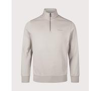 Belstaff Mens Alloy Quarter Zip Sweatshirt - Colour: Cement Grey - Size: Large