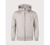 Belstaff Mens Alloy Zip Through Hoodie - Colour: Cement Grey - Size: Medium