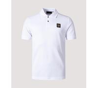 Belstaff Short Sleeve Polo Shirt White Size: SIZE XL