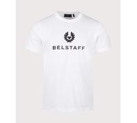 Belstaff Mens Belstaff Signature T-Shirt - Colour: White - Size: XXL