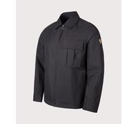 Belstaff Mens Cargo Overshirt - Colour: Black - Size: Large