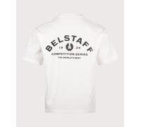 Belstaff Mens Competition T-Shirt - Colour: Chalk - Size: Large Large