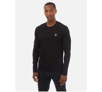 Belstaff Men's Cotton Jersey Long Sleeve T-Shirt - Black - Size: 38/Regular