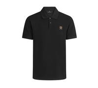 Belstaff Mens Cotton Pique Chest Patch Polo Shirt XL Black